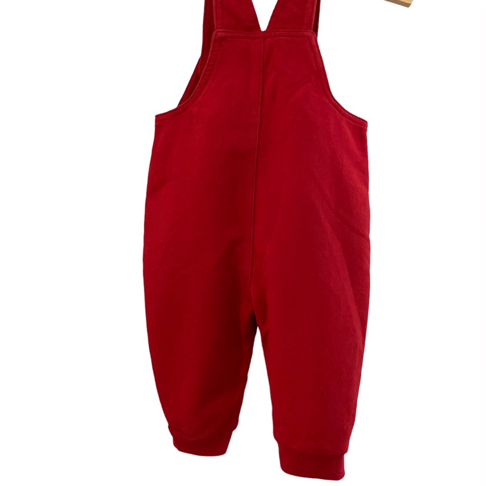 Airplane Red Overalls size 6 Months - Picture 4 of 9